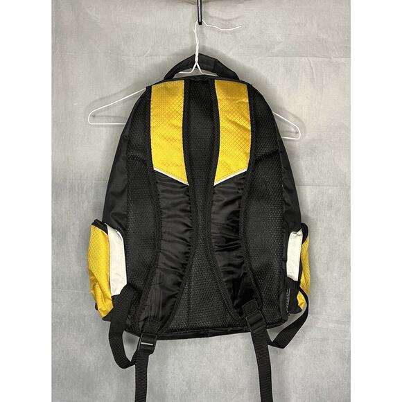 Sport Gear Overland School Backpack Black And Yellow Lightly Used - Picture 2 of 3